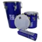 KIT PHX SAMBA MUSIC REBOLO CONICO / REPIQUE DE MAO / RECO-RECO / PANDEIRO AZUL