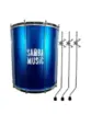 SURDO PHX MADEIRA SAMBA MUSIC 60X18 PVC AZUL CELESTE C/TRIPE 932MA BLS TP