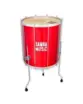 SURDO PHX MADEIRA SAMBA MUSIC 60X18 PVC VERMELHO C/TRIPE 932MA RD TP