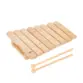 XILOFONE KIDZZO NATURAL 8 TECLAS EM MADEIRA