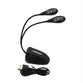 LUMINARIA LIVERPOOL DUPLA EM LED PARA ESTANTE DE PARTITURA