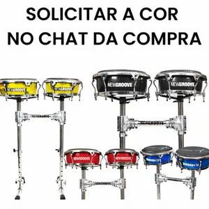 CONGA NEW GROOVE C/ RACK 11.06 / 12.06 INOX - PAR