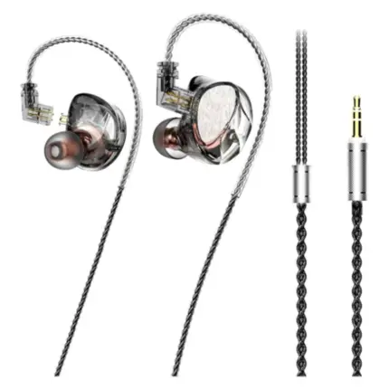 HEADPHONE IN-EAR PROFISSIONAL SOUNDVOICE RETORNO DE PALCO IE-02