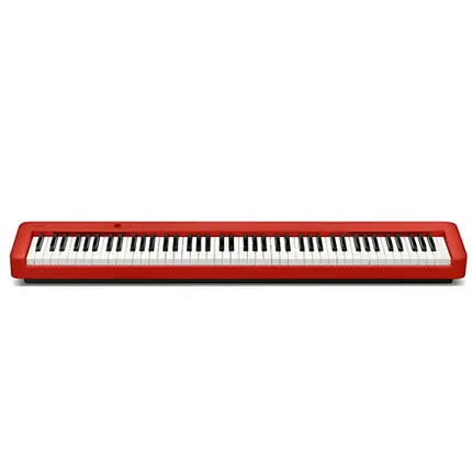 PIANO CASIO CDP-S160 STAGE DIGITAL VERMELHO