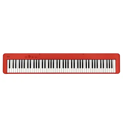PIANO CASIO CDP-S160 STAGE DIGITAL VERMELHO