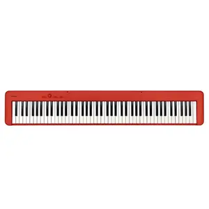 PIANO CASIO CDP-S160 STAGE DIGITAL VERMELHO