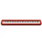 PIANO CASIO CDP-S160 STAGE DIGITAL VERMELHO