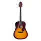 VIOLAO SEIZI ELETRICO ACUSTICO ORIGINALS KAIZEN NEO AKIRA HALF CUTAWAY - BROWN BURST