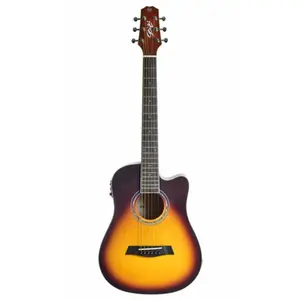 VIOLAO SEIZI ELETRICO ACUSTICO ORIGINALS BABY TOKYO CUTAWAY BROWN BURST