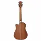 VIOLAO SEIZI ELETRICO ACUSTICO ORIGINALS BABY TOKYO CUTAWAY BROWN BURST