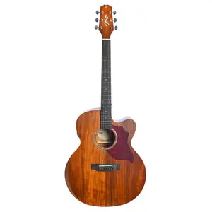 VIOLAO SEIZI ELETRICO ACUSTICO ORIGINALS KAIZEN NEO SHOGUN CUTAWAY KOA