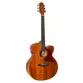 VIOLAO SEIZI ELETRICO ACUSTICO ORIGINALS KAIZEN NEO SHOGUN CUTAWAY KOA