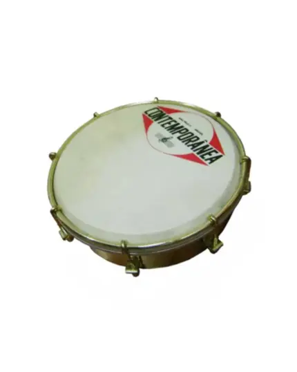TAMBORIM CONTEMPORANEA FERRO PINTADO DOURADO 06 POL CO 6T 439C