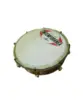 TAMBORIM CONTEMPORANEA FERRO PINTADO DOURADO 06 POL CO 6T 439C