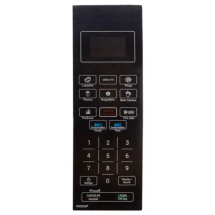 MEMBRANA PHILCO PMO 26 P PRETO 25,4CM X 8,4CM - C060