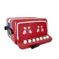 ACORDEON INFANTIL SPRING KIDS SPK-73VM VERMELHO