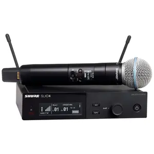MICROFONE SHURE SLXD24/B58-G58 SEM FIO