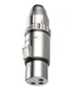 CONECTOR ROXTONE XLR FEMEA PROVA DAGUA RX3FWP-NG