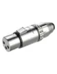 CONECTOR ROXTONE XLR FEMEA PROVA DAGUA RX3FWP-NG