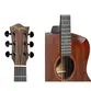 VIOLAO TAGIMA GRAND AUDITORIUM HALF CUTAWAY ARMREST EQ ACO T/ SAPELE B/S SAPELE DETROIT DKMOP