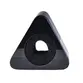 CANOPLA ARTIKA ACRILICO TRIANGULAR PRETA AK088P