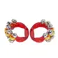CHOCALHO KIDZZO C/ 10 GUIZOS C/ALCA EM PLASTICO - PAR