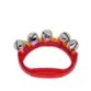 CHOCALHO KIDZZO C/ 10 GUIZOS C/ALCA EM PLASTICO - PAR
