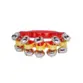 CHOCALHO KIDZZO C/ 10 GUIZOS C/ALCA EM PLASTICO - PAR