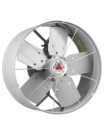 EXAUSTOR VENTI-DELTA 30 CM 220 V CINZA AXIAL INDUSTRIAL