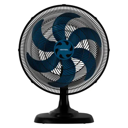 VENTILADOR VENTISOL OSC MESA TURBO 6P 50CM AZUL 220V PREMIUM