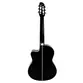VIOLAO GIANNINI GNF-3 CEQ BK NAILON EL/AC CUTAWAY BLACK BK