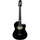 VIOLAO GIANNINI GNF-3 CEQ BK NAILON EL/AC CUTAWAY BLACK BK