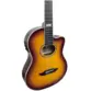 VIOLAO GIANNINI GNF-3 CEQ TS NAILON EL/AC CUTAWAY TOBACCO SUNBURST TS