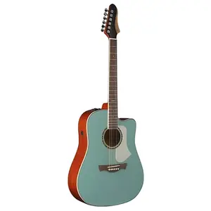 VIOLAO TAGIMA FOLK CUTAWAY EQ ACO T/ SPRUCE SOLIDO B/S SAPELE SWELL DELUXE TQG