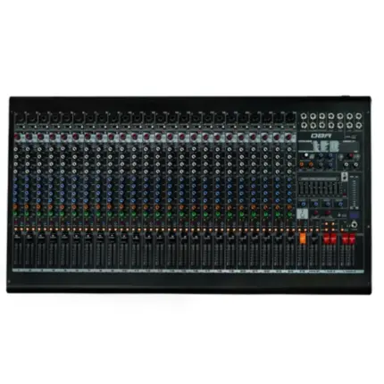 MESA DE SOM DBR DM24 USB 24 CANAIS