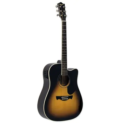 VIOLAO TAGIMA FOLK CUTAWAY EQ ACO T/ SPRUCE B/S AGATHIS LATIN AMERICA ANDES VSB
