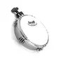 TAMBORIM TORELLI ACO CROMADO C.CLAMP PELE LEITOSA TT409