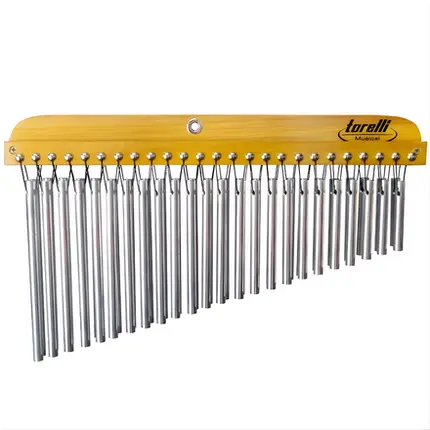 CARRILHAO DUPLO TORELLI 48 BARRAS DE ALUMINIO NATURAL TA311
