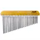 CARRILHAO DUPLO TORELLI 48 BARRAS DE ALUMINIO NATURAL TA311