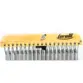 CARRILHAO DUPLO TORELLI 36 BARRAS DE ALUMINIO NATURAL TA307