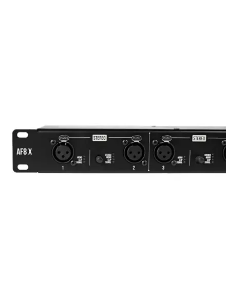 AMPLIFICADOR SANTO ANGELO P/ FONES DE OUVIDO AF8 X PRETO