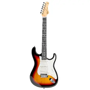 GUITARRA TAGIMA STRATO 3S ESCALA ESCURA ESCUDO AWH TG-500 SB