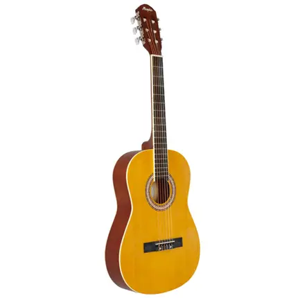 VIOLAO MEMPHIS 3/4 CLASSICAL NON-CUTAWAY NYON T/ SPRUCE B/S LINDEN AD-34 NTS