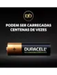 PILHA DURACELL ALCALINA AA RECARREGAVEL C/ 2