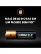 PILHA DURACELL ALCALINA AA RECARREGAVEL C/ 2