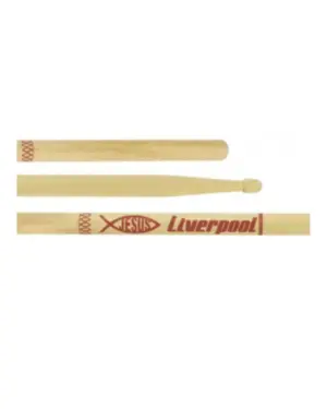 BAQUETA LIVERPOOL GOSPEL VERMELHA PEIXE LG117 - UNIDADE