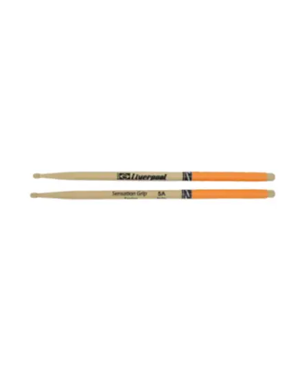 BAQUETA LIVERPOOL SENSATION GRIP 5A MADEIRA LARANJA EVA 5AML - PAR
