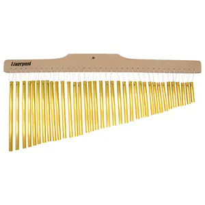 CARRILHAO LIVERPOOL 36 NOTAS ALUMINIO DOURADO