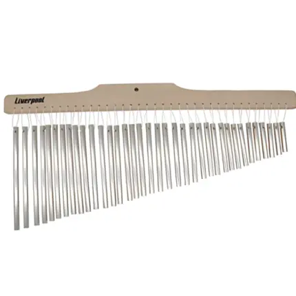 CARRILHAO LIVERPOOL 24 NOTAS ALUMINIO PRATA