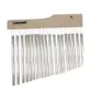 CARRILHAO LIVERPOOL 24 NOTAS ALUMINIO PRATA